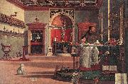 CARPACCIO, Vittore Vision of St Augustin fg china oil painting reproduction